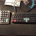 QMK powered hand-wired numpad/macro keyboard on Linux